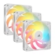 Corsair RS120-R ARGB 3 in 1 120mm PWM Casing Cooling Fan White